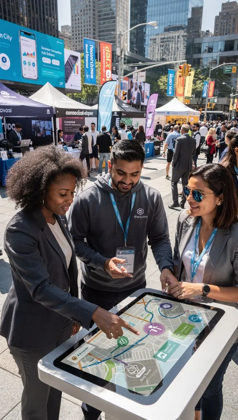 Professional team collaboration