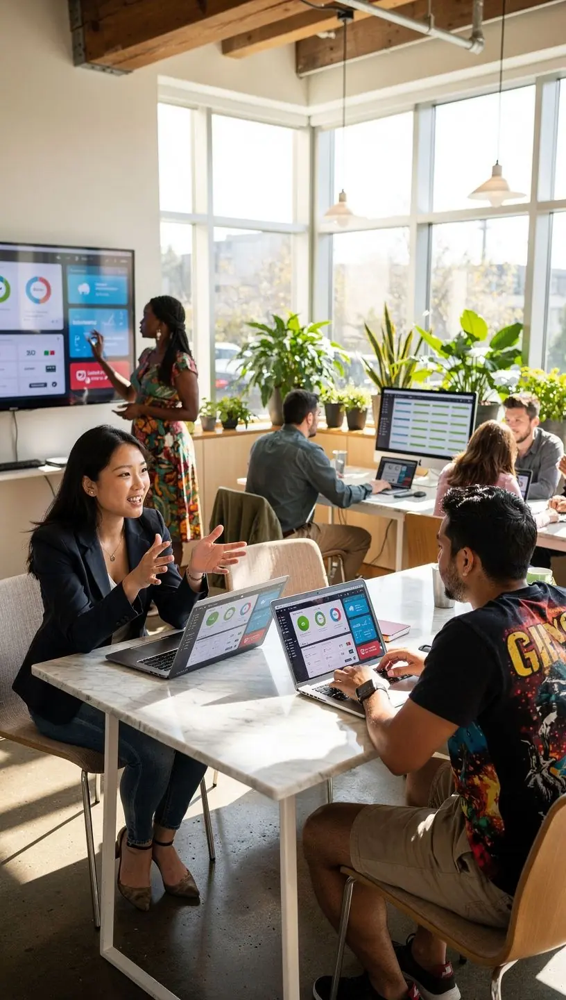 Professional business solutions showcase